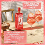Beefeater Rhubarb Pink Gin   70cl - McGrocer
