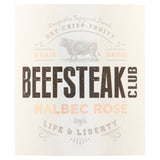 Beefsteak Club Malbec Rose   75cl - McGrocer