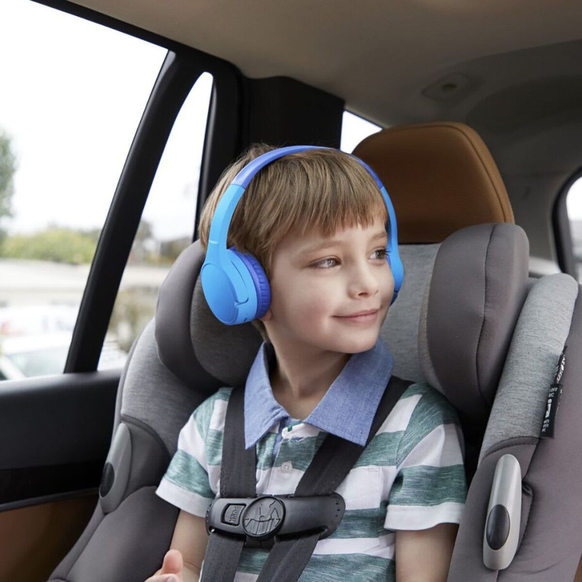 Belkin Soundform Mini Wireless On-Ear Headphones for Kids with Travel Case in 2 colours - McGrocer