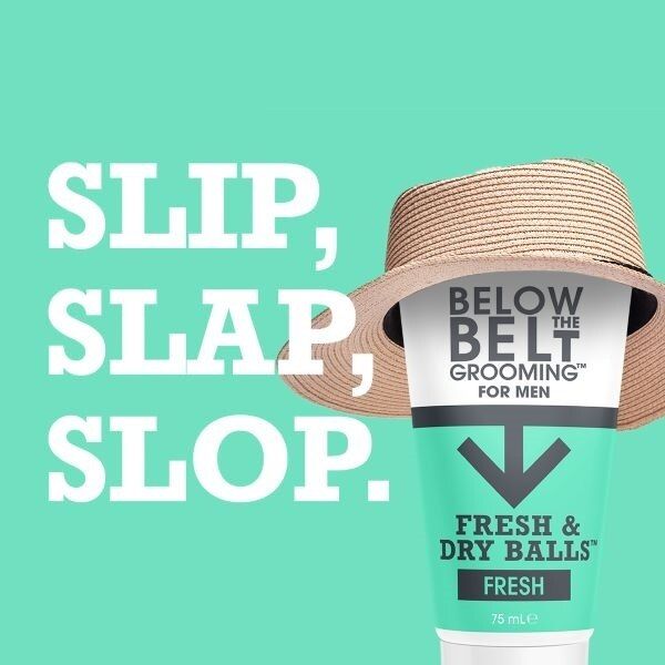 Below The Belt Grooming Fresh & Dry Balls Fresh 75Ml - McGrocer