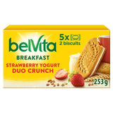 Belvita Strawberry Yogurt Duo Crunch Breakfast Biscuits   5 per pack - McGrocer