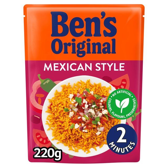 Ben's Original Mexican Style Microwave Rice   220g - McGrocer