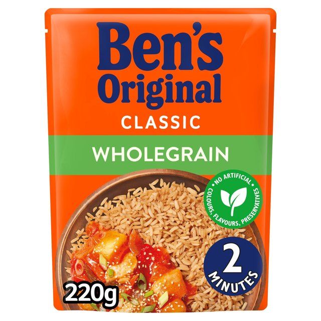 Ben's Original Wholegrain Microwave Rice   220g - McGrocer