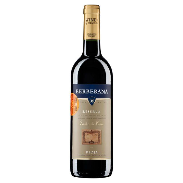 Berberana Carta de Oro Reserva Rioja   75cl - McGrocer