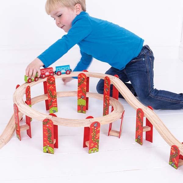 Bigjigs Rail High Level Expansion Set - McGrocer