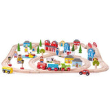 Bigjigs Rail Town and Country Train Set - McGrocer