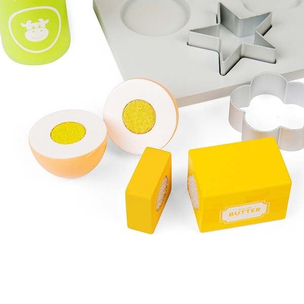 Bigjigs Toys Wooden Cookie Baking Set - McGrocer