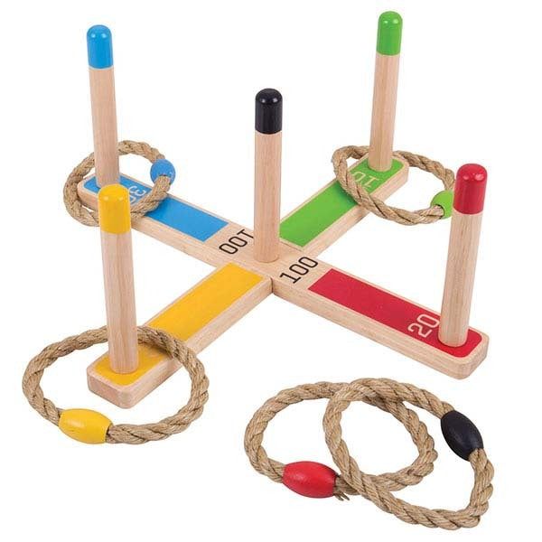 Bigjigs Toys Wooden Quoits Game - McGrocer