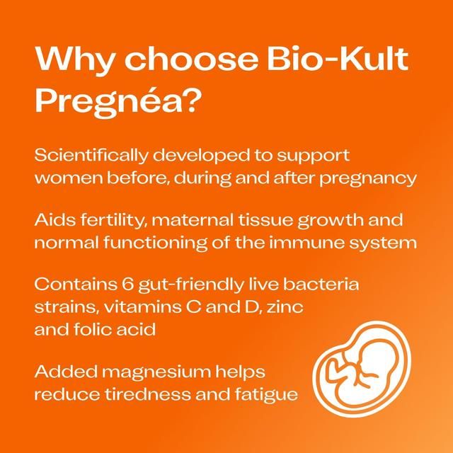 Bio-Kult Probiotics Pregnea Gut Supplement Capsules   60 per pack - McGrocer
