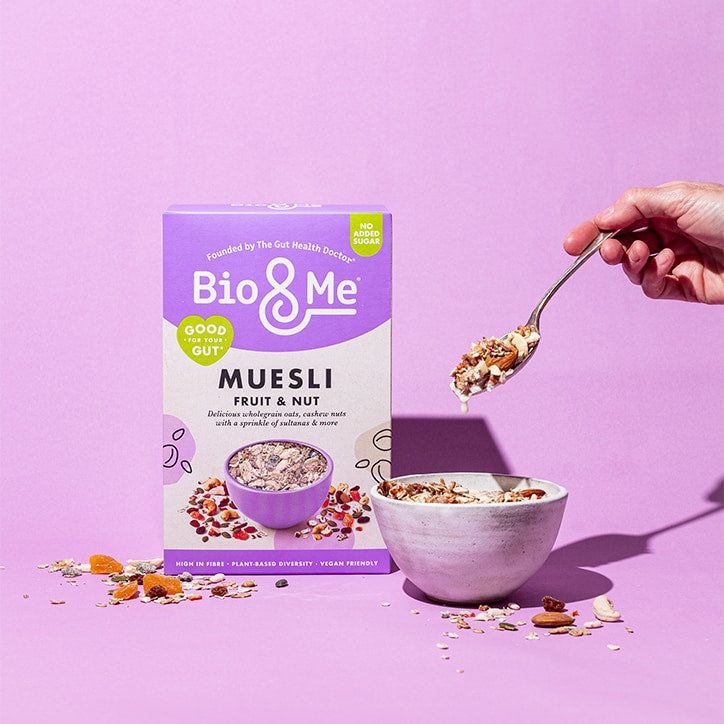 Bio & Me Fruit & Nut Gut-loving Oat Muesli 450g - McGrocer