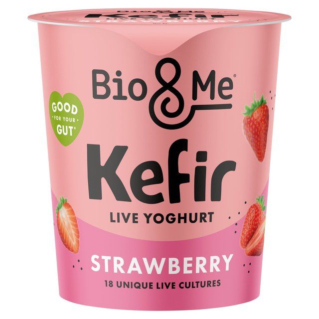 Bio&Me Strawberry Gut-Loving Prebiotic Yoghurt   350g - McGrocer