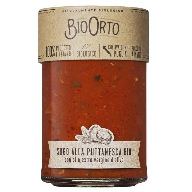 Bio Orto Organic Puttanesca Pasta Sauce   350g - McGrocer