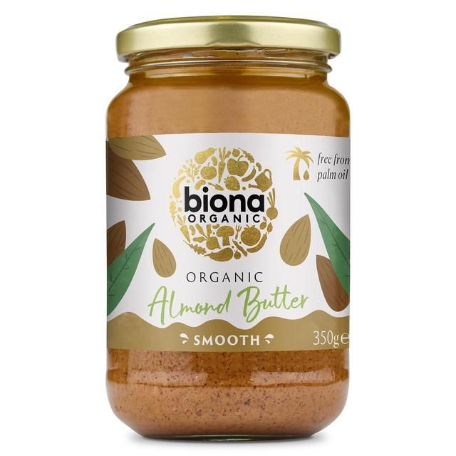 Biona Almond Butter - Smooth Organic   350g - McGrocer