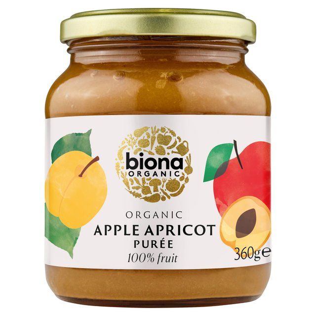 Biona Organic Apple Apricot Puree   350g - McGrocer