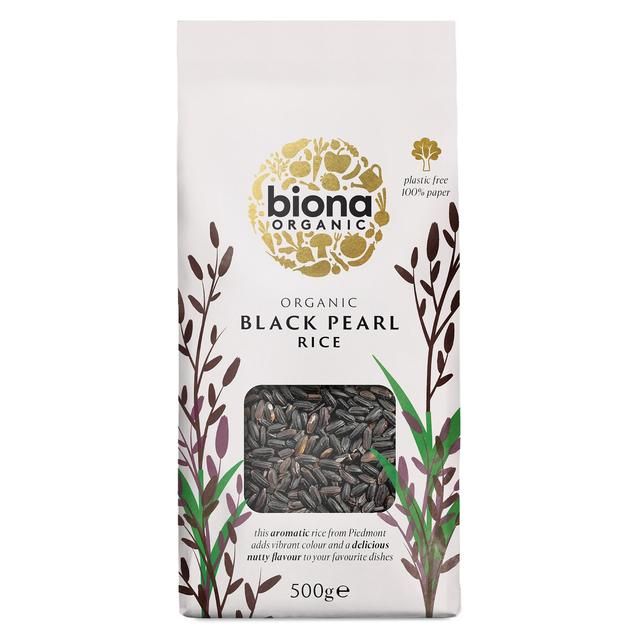 Biona Organic Black Pearl Rice    500g - McGrocer