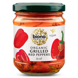 Biona Organic Grilled Red Peppers in Oil   190g - McGrocer