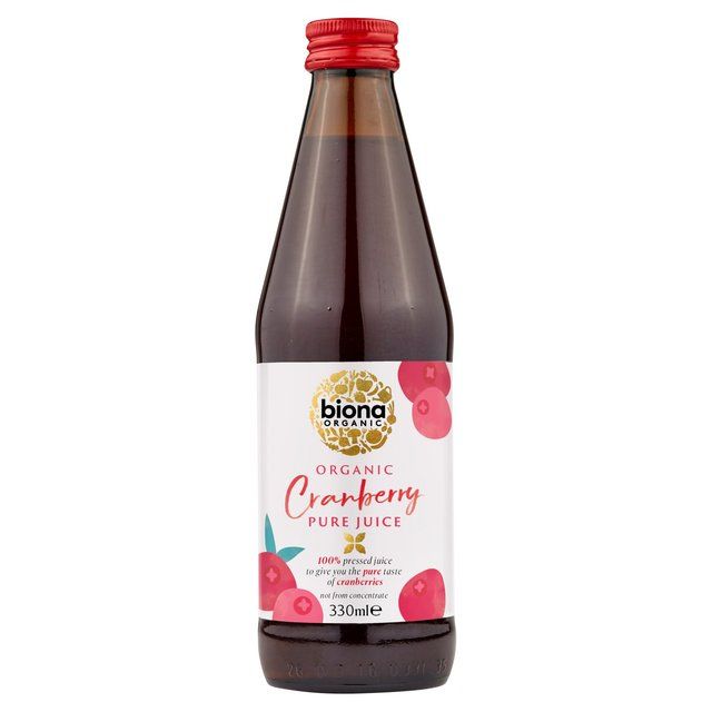 Biona Organic Pure Cranberry Super Juice   330ml - McGrocer