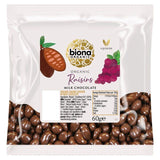 Biona Organic Raisins Milk Chocolate   60g - McGrocer