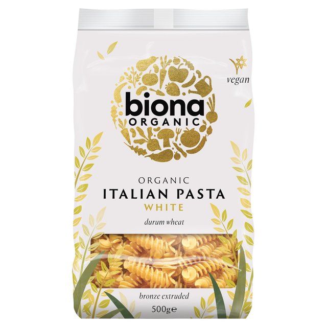 Biona Organic White Fusilli Pasta   500g - McGrocer