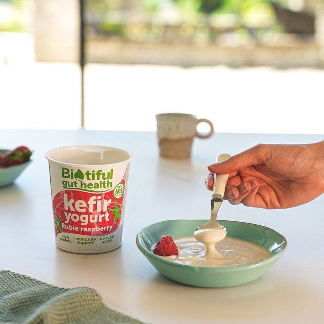 Biotiful Kefir Yogurt Rubie Raspberry   350g - McGrocer