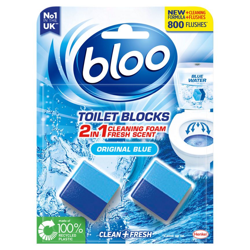 Bloo Toilet Block Original Blue - McGrocer