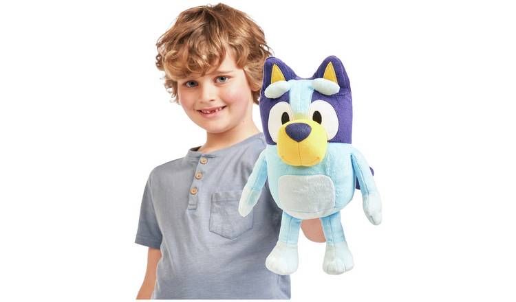 Bluey's S5 Talking Plush Bluey - McGrocer