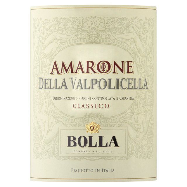 Bolla Amarone Della Valpolicella Classico DOC   75cl - McGrocer