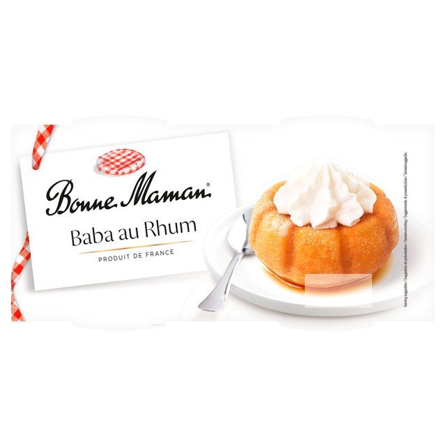 Bonne Maman Baba au Rhum Cakes   2 x 140g - McGrocer