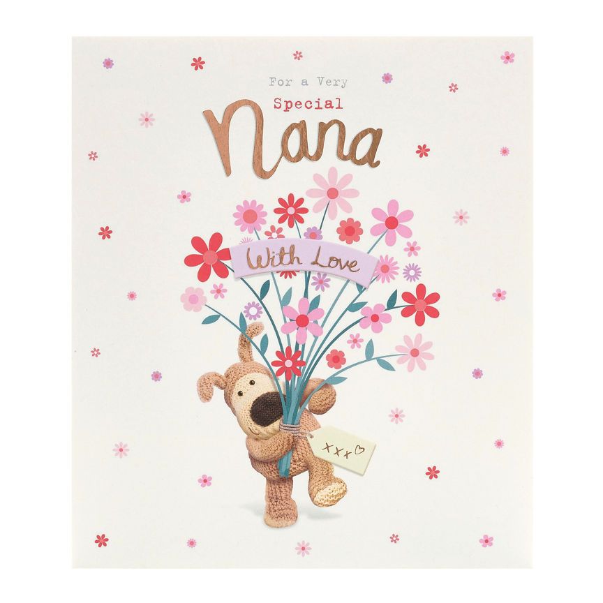 Boofle Nana Birthday Card - McGrocer
