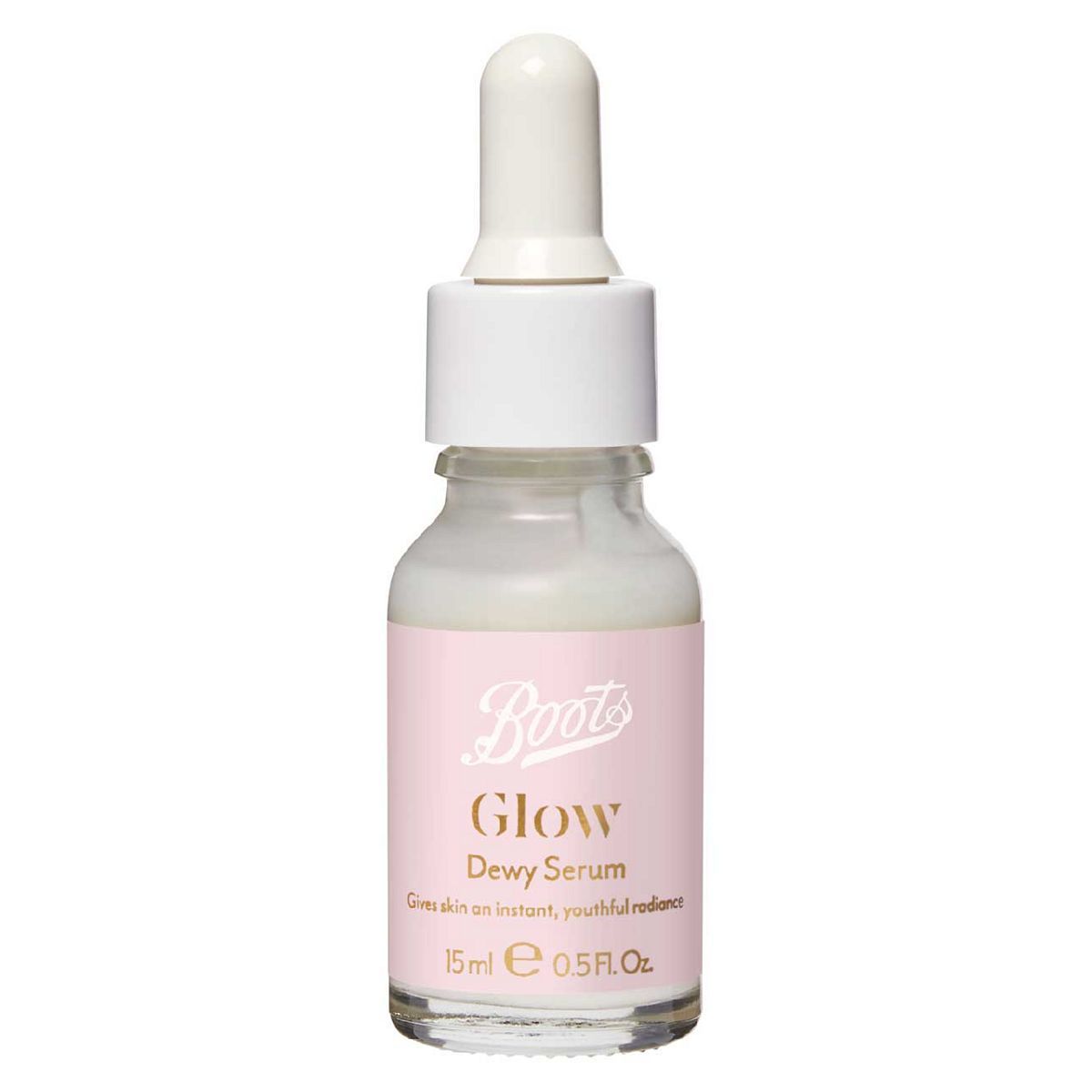Boots Glow Dewy facial serum 15ml - McGrocer
