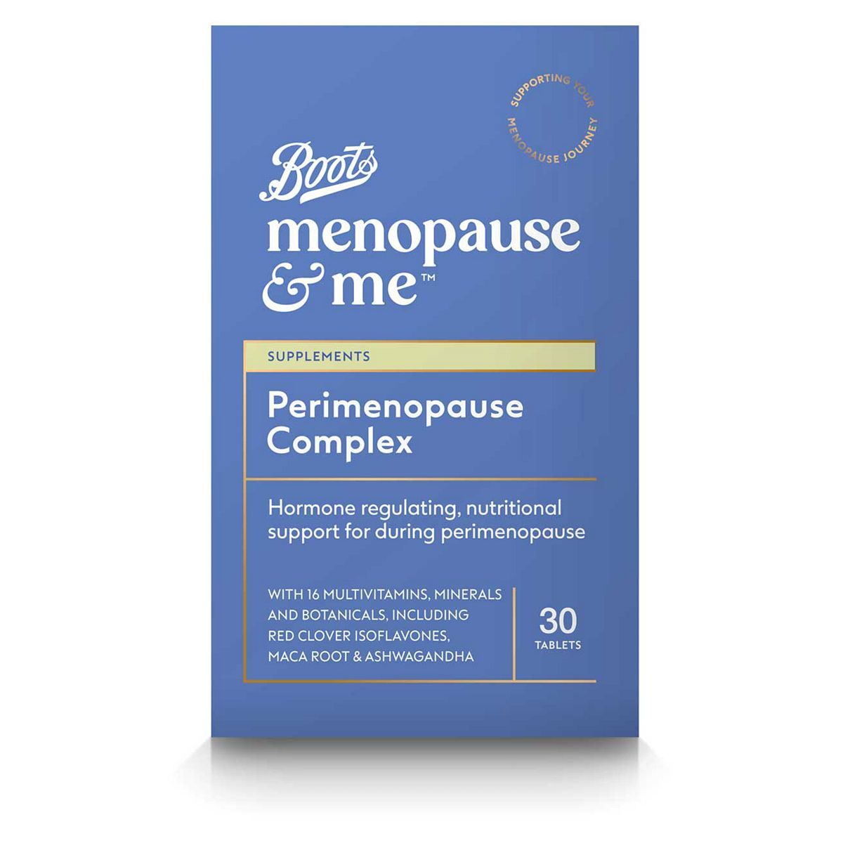 Boots Menopause & Me Perimenopause Complex Tablets - 30 Tablets - McGrocer