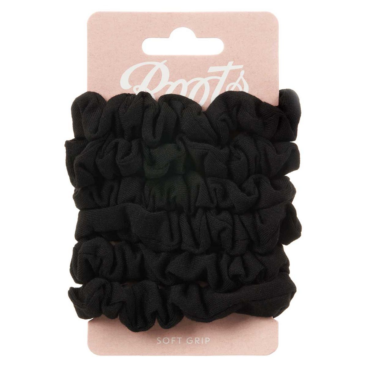 Boots soft grip scrunchies black - McGrocer