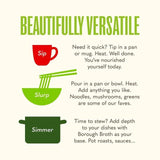 Borough Broth Organic Apple Miso & Seaweed Broth   324g - McGrocer