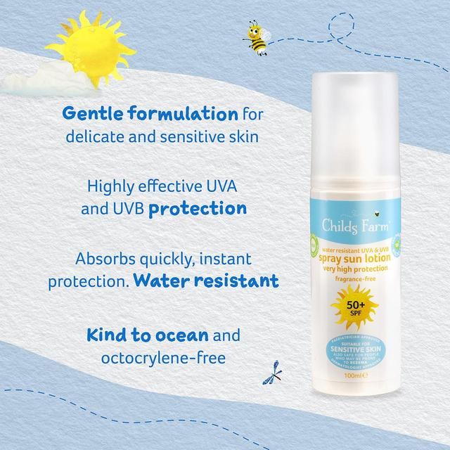 Childs Farm 50+SPF Sun Spray   100ml