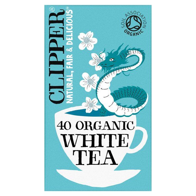 Clipper Organic &amp;amp; Fairtrade White Tea   40 per pack