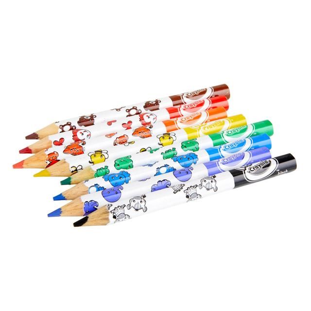Crayola My First Crayola Jumbo Decorated Pencils   8 per pack