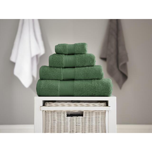 Bliss 100% Pima Cotton Bath Towel Seagrass - McGrocer