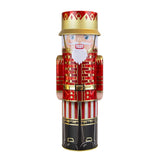 Silver Crane Christmas Nutcracker Fudge Tin in Three Colours, 300g - McGrocer