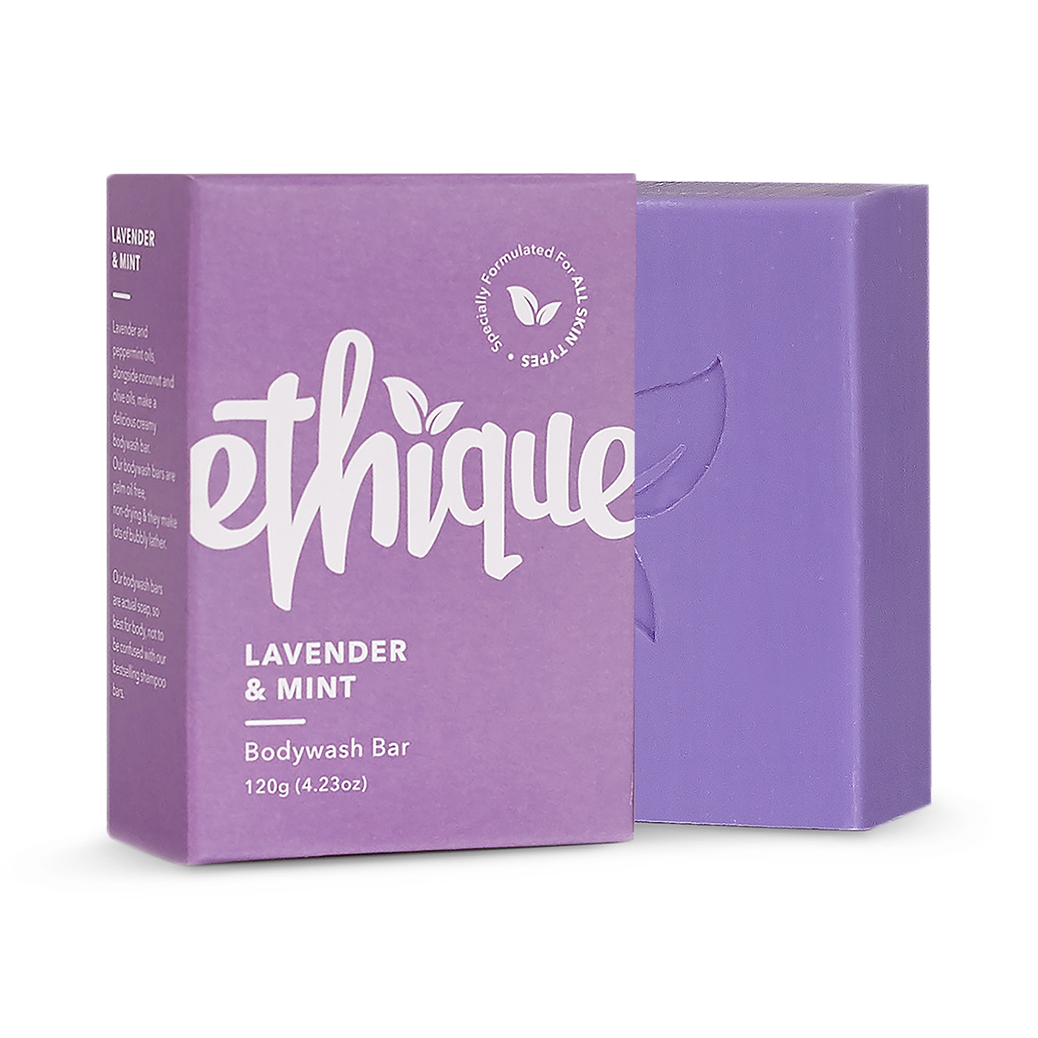 Ethique Lavender & Peppermint Bodywash Bar 120g - McGrocer
