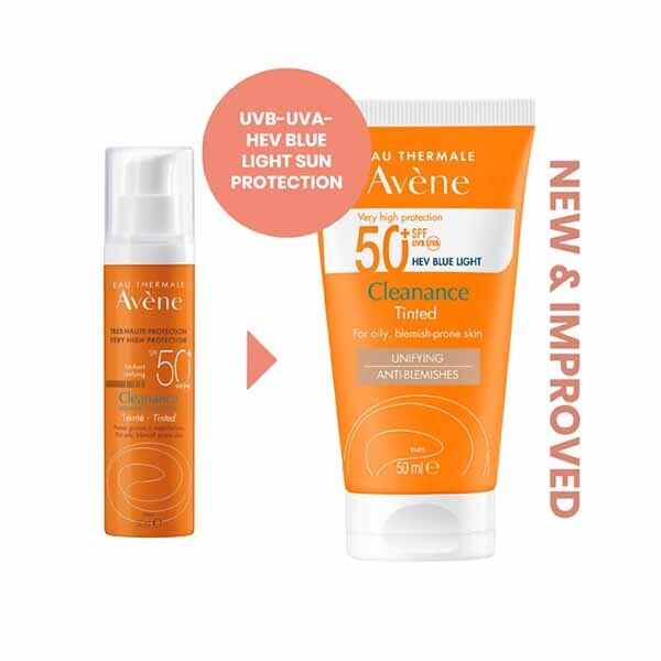 DNR Av&amp;egrave;ne High Protection Cleanance Tinted Spf50+ Sun Cream