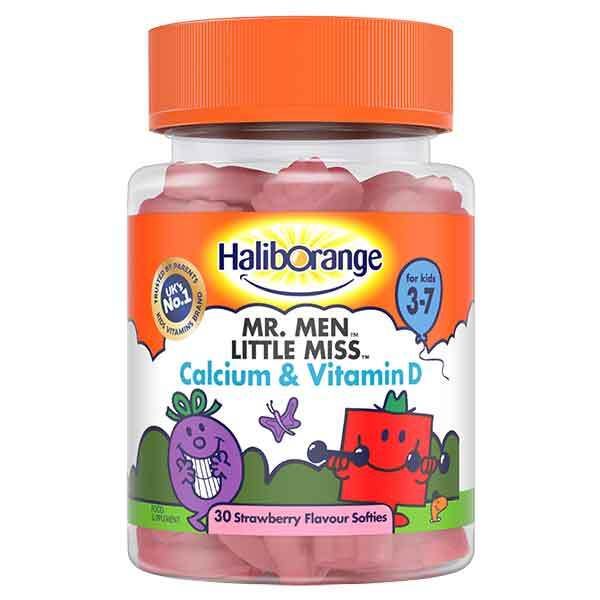 DNR Haliborange Mr Men &amp;amp; Little Miss Calcium &amp;amp; Vitamin D