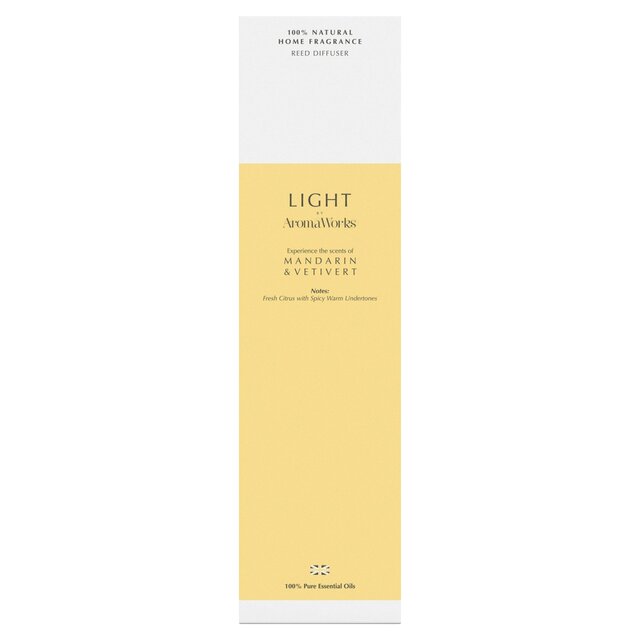 AromaWorks Reed Diffuser Mandarin & Vertivert   100ml - McGrocer