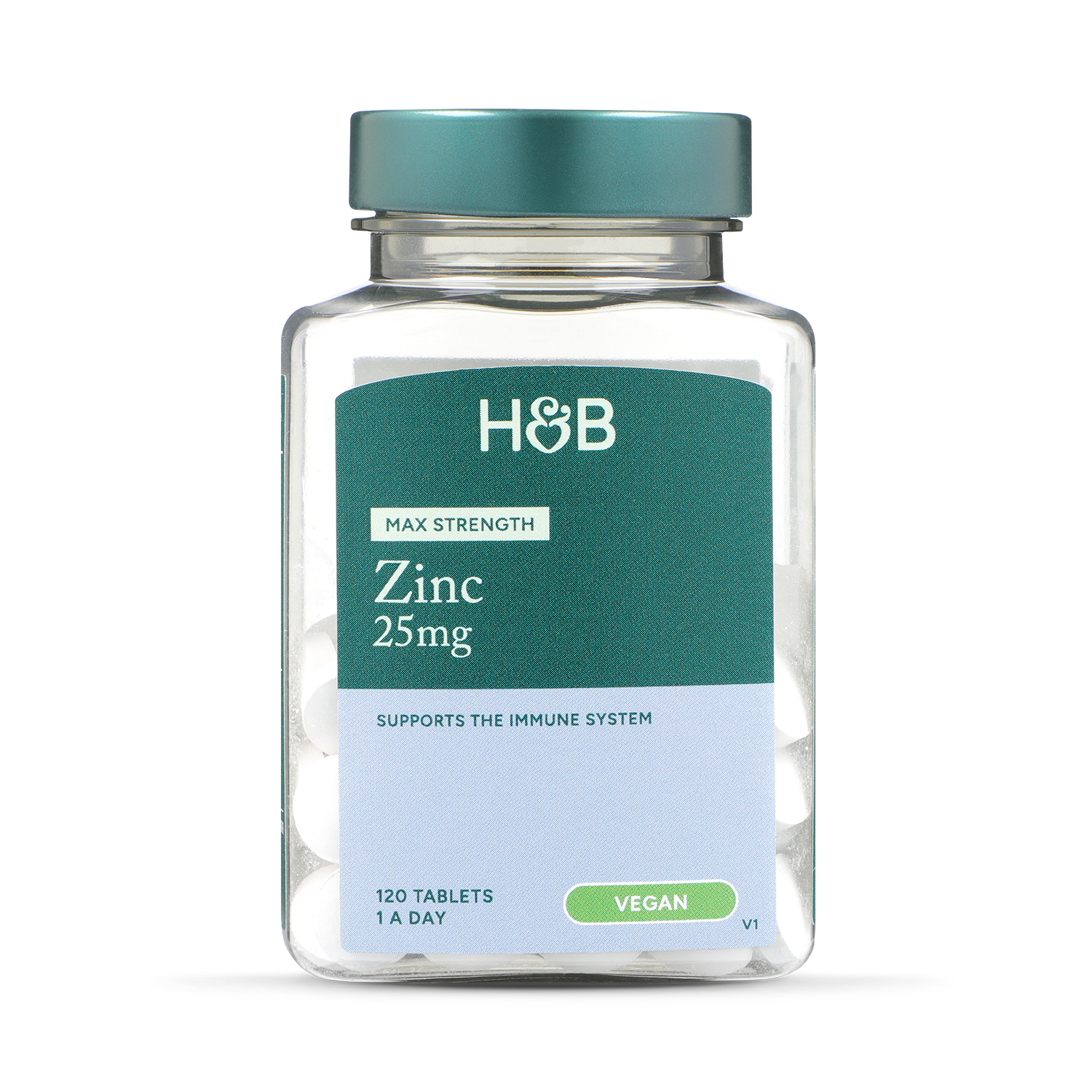 Holland & Barrett Zinc 15mg 60 Tablets - 999120