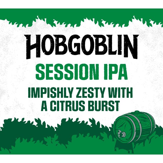 Hobgoblin Session IPA Ale Beer Cans   10 x 440ml - McGrocer