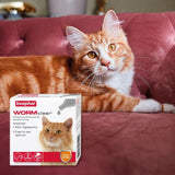 Beaphar WORMclear Worming Spot-On for Cats   6 per pack - McGrocer