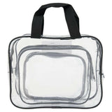 Superdrug Make Up Bags Clear x3 GOODS Superdrug   