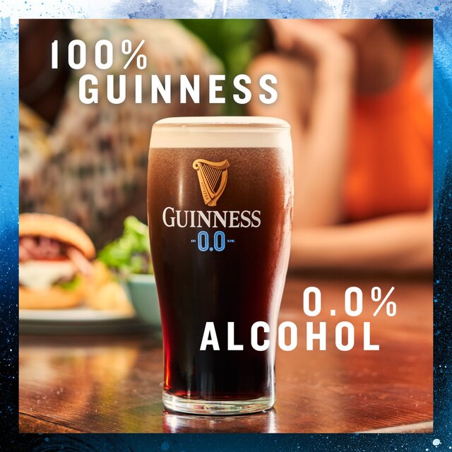 Guinness Draught 0.0% Alcohol Free Stout    4 x 440ml - McGrocer