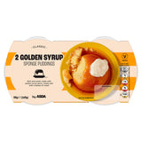 ASDA Classic Golden Syrup Sponge Puddings 2 x 95g (190g) - McGrocer