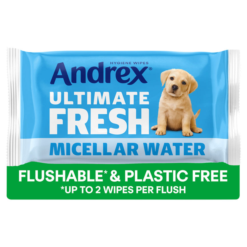 Andrex Ultimate Fresh Hygiene Wipes Single pack (36 sheets) - McGrocer