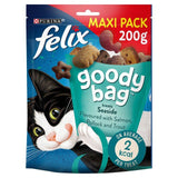 Felix Goody Bag Seaside Salmon Pollock &amp;amp; Trout Cat Treats   200g